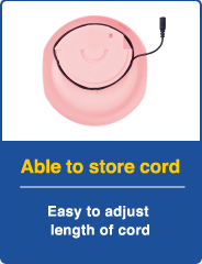 Able to store cord