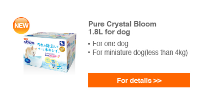 Pure Crystal Bloom 1.8L for dog