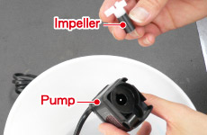 Remove impeller