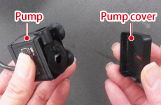 Remove pump cover