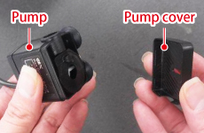 Remove pump cover