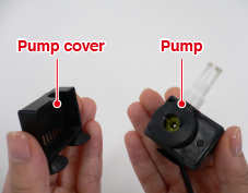 Remove pump cover