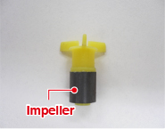 Rinse impeller