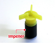 Rinse impeller