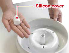 Be aware of losing silicon cover.