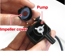 Remove impeller cover