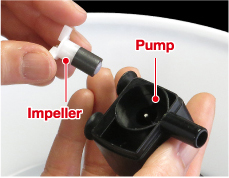 Remove impeller