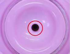 Water supply outlet can be seen