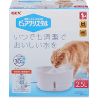 猫用商品 アーカイブ - ペット用フィルター式給水器 ピュアクリスタル