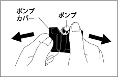 ポンプカバーの取りはずし方
